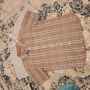 2 gap button down polos